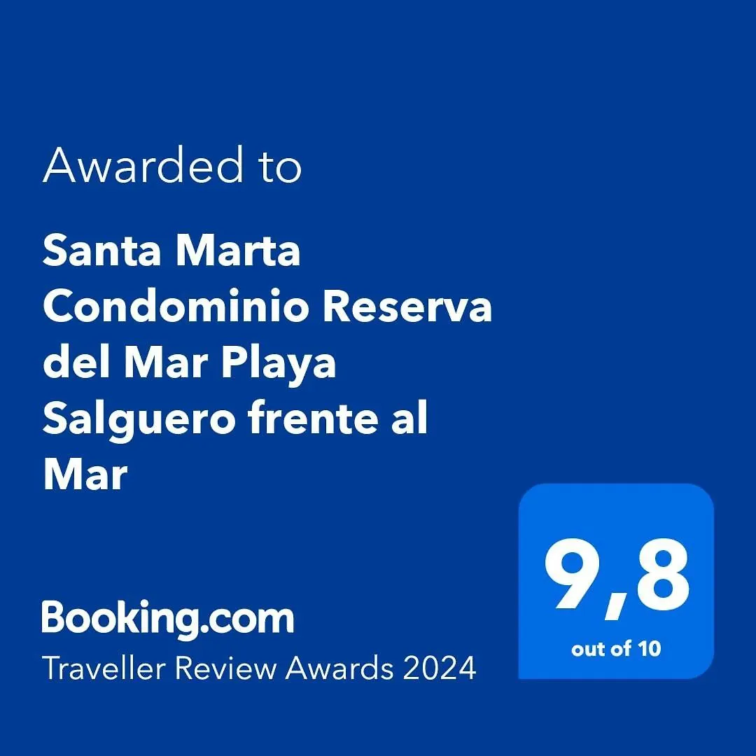 Apartment Santa Marta Condominio Reserva Del Mar Playa Salguero Frente Al Mar